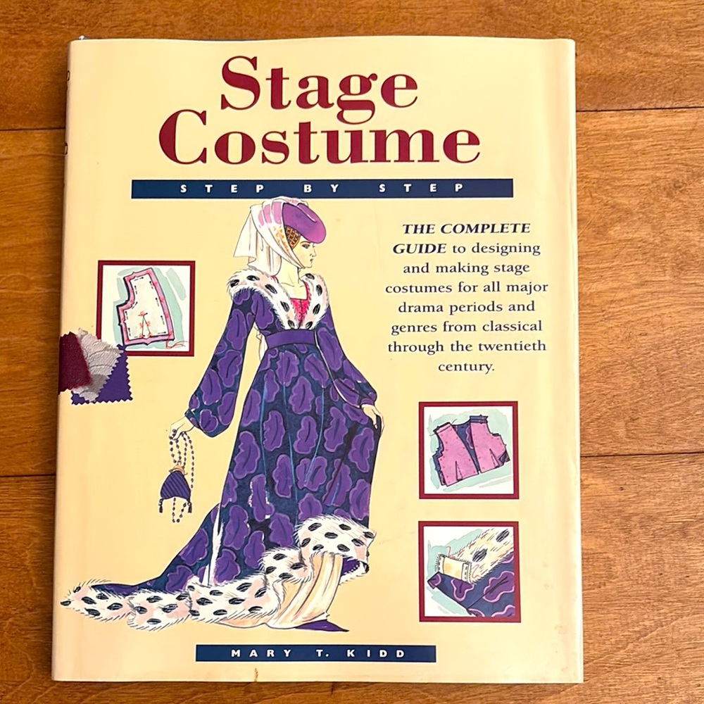 Book | Hardcover Stage Costume | Complete Guide To Design & Costumes Drama